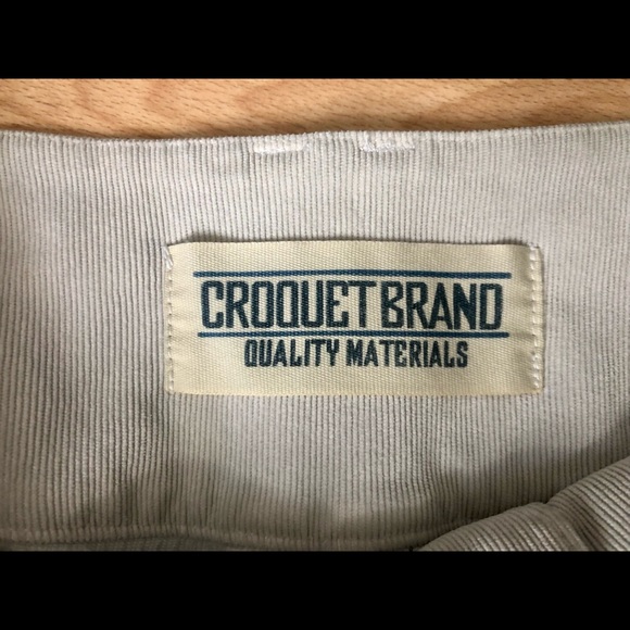 Croquet Club Brand Lightweight Corduroy Short XS 6 - Picture 3 of 3